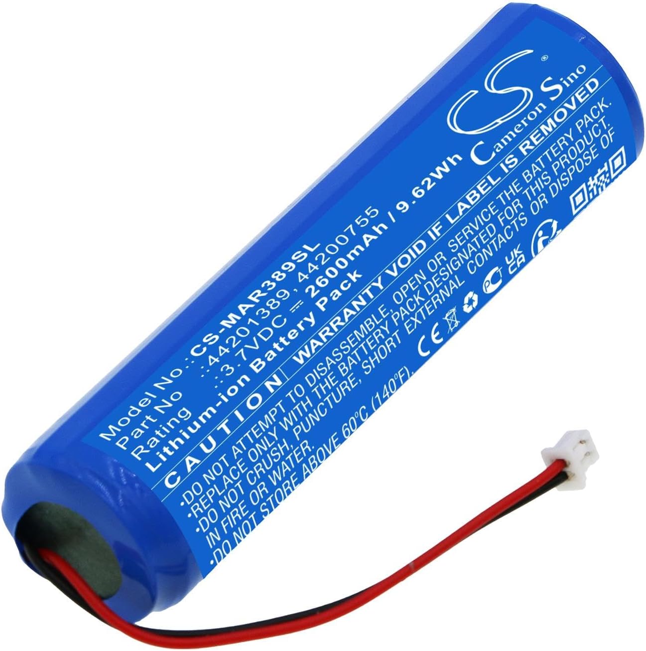 44201389 44200755 GPS Navigator Battery for MARES ICON HD ICON Genius Genius Air