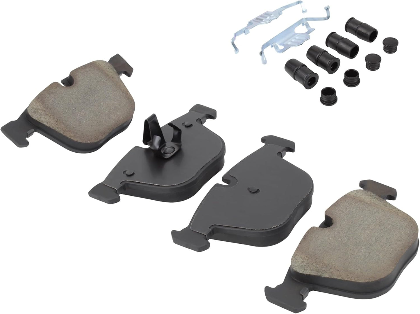 Premium Semi-Metallic Rear Brake Pads (1001-0919BM) Compatible with BMW X5 2010-2018, BMW X6 2010-2019