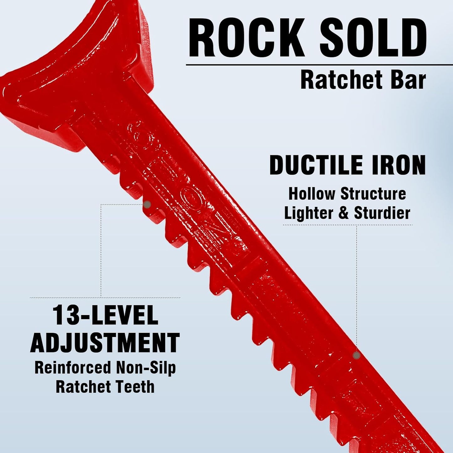 Car Jack Stands 6 Ton with Double Locking and Large Foot Base for Lifting Cars,SUVS,MPVS, Heavy Duty Steel, 13000 lb Capacity, 1 Pair