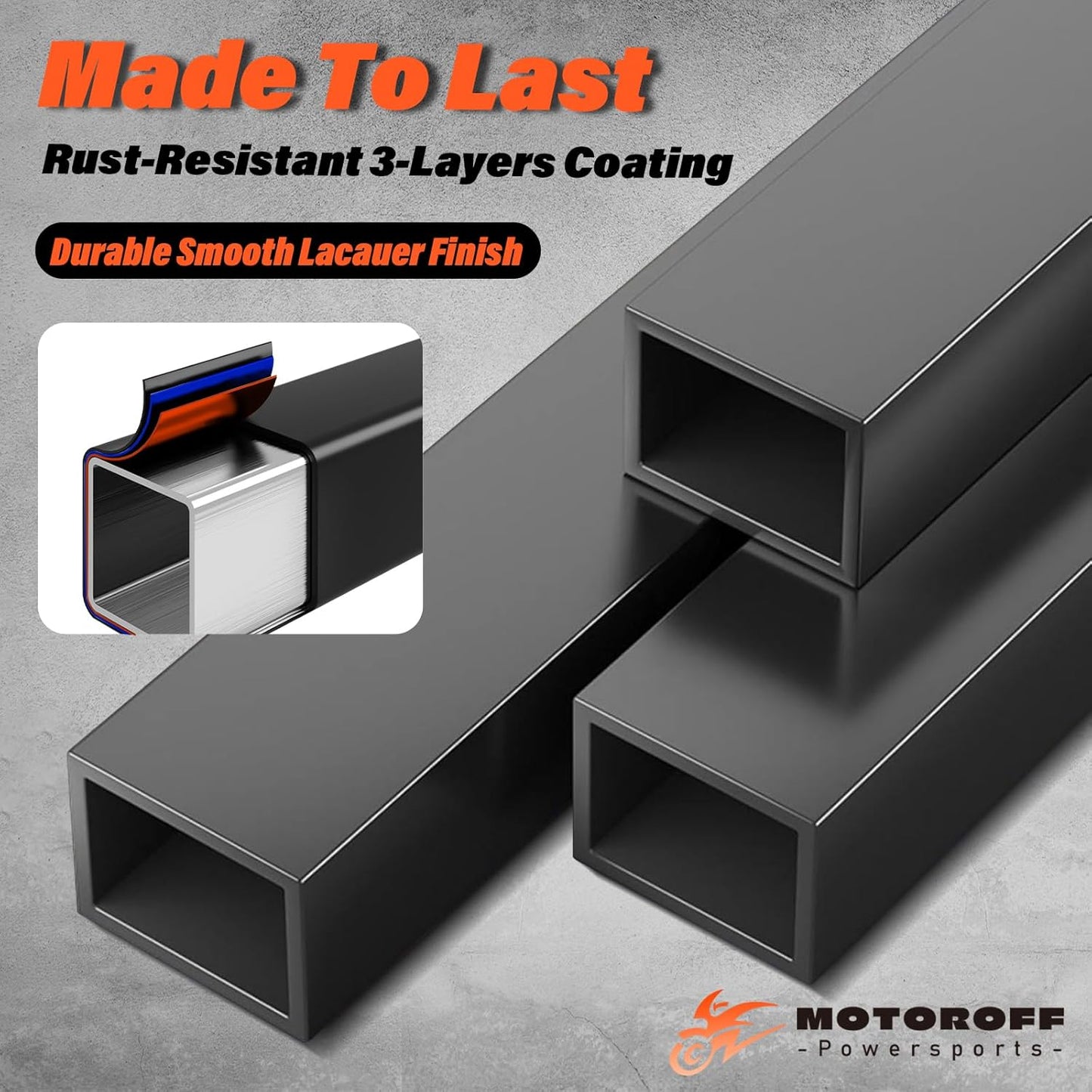 Adjustable Dirt Bike Stand & Powersport Jack 1000LBS Capacity, Heavy Duty Hydraulic Motorcycle Lift Stand & Center Stand for Maintenance, Dirt Bike Accessories for Garage & Shop (New-Orange)