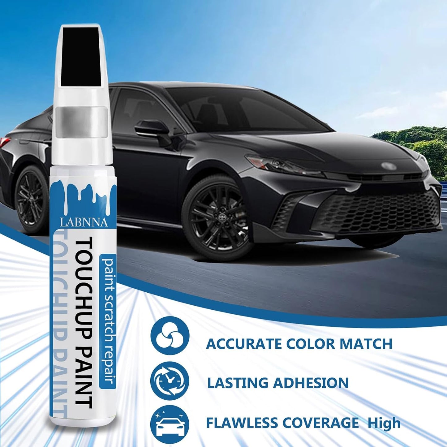 Red Hot(G7C/WA130X) Touch Up Paint for Chevrolet-Exact Match 2 in 1 touchup Paint Pen for Chips and Nicks Repair Car Paint Scratch Repair Kit