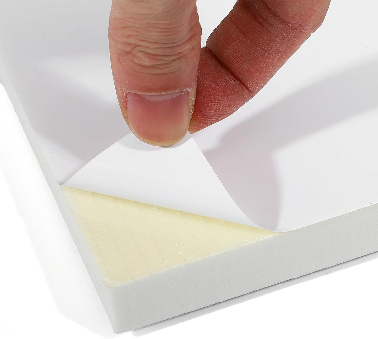 X AUTOHAUX 400x120x15mm 2pcs Car Garage Wall Guard Door Bumper Protector Anti Collision Waterproof White