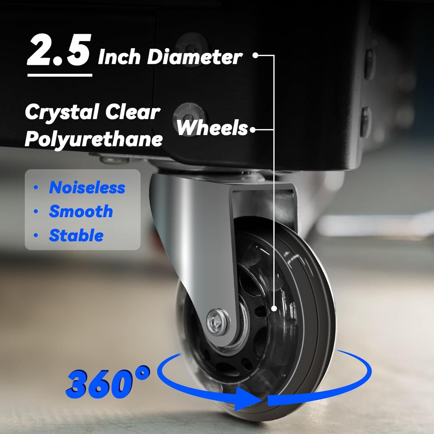 Rolling Creeper Garage Shop Seat for Men, Padded Mechanics Stool with Tool Tray Storage for Garage, Rolling Workshop Stool with Wheels, Auto Creeper Seat, 330 LBS Capacity, Heavy Duty, Black