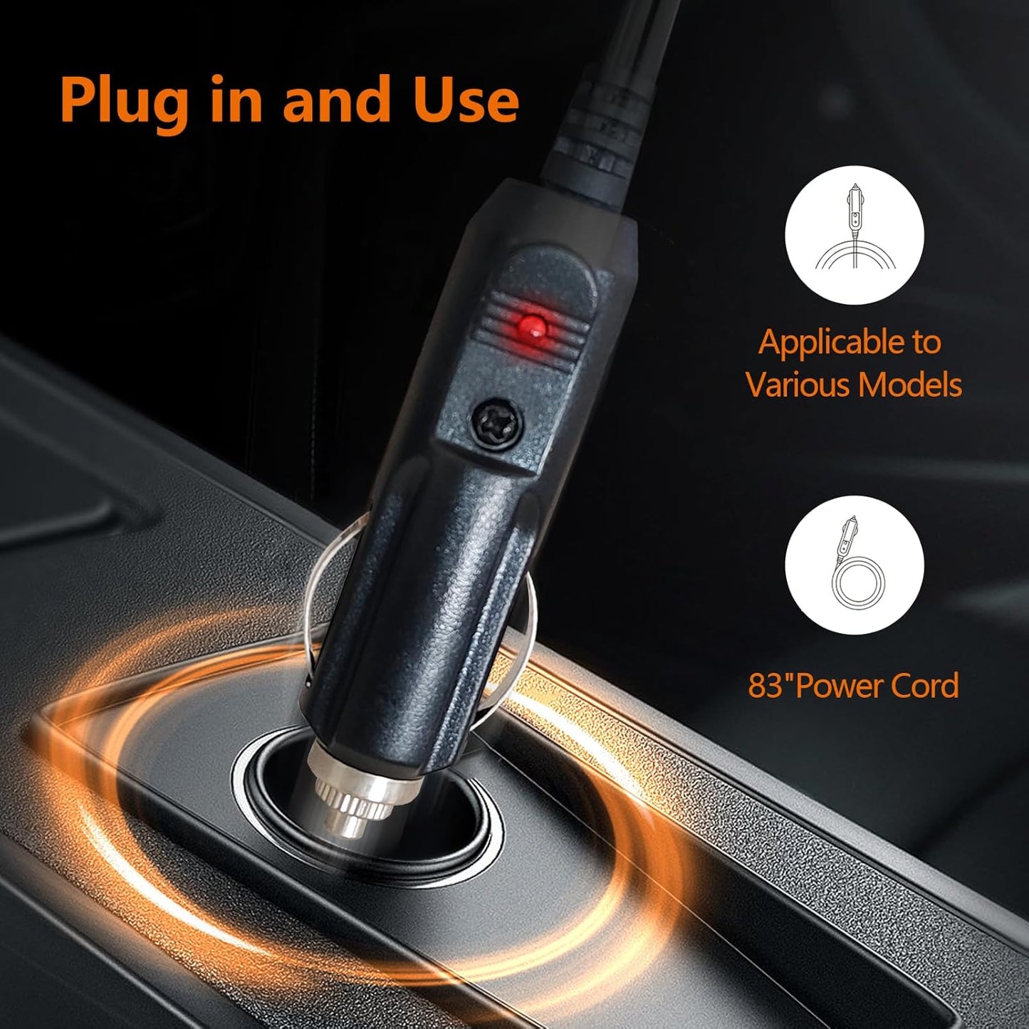 Electric Blanket,12 Volt Heated Blanket,Car Heated Travel Blanket, with a Timer, Warm Blanket for Cars,Office,Travelling (J, 57"x40")