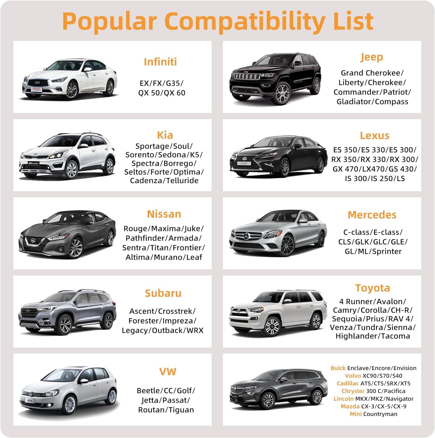 Elantrip 2PCs Front Car Seat Covers Leather Car Seat Protector Universal fit for Most Cars SUVs and Trucks Water Proof Seat Protector Black and Gold