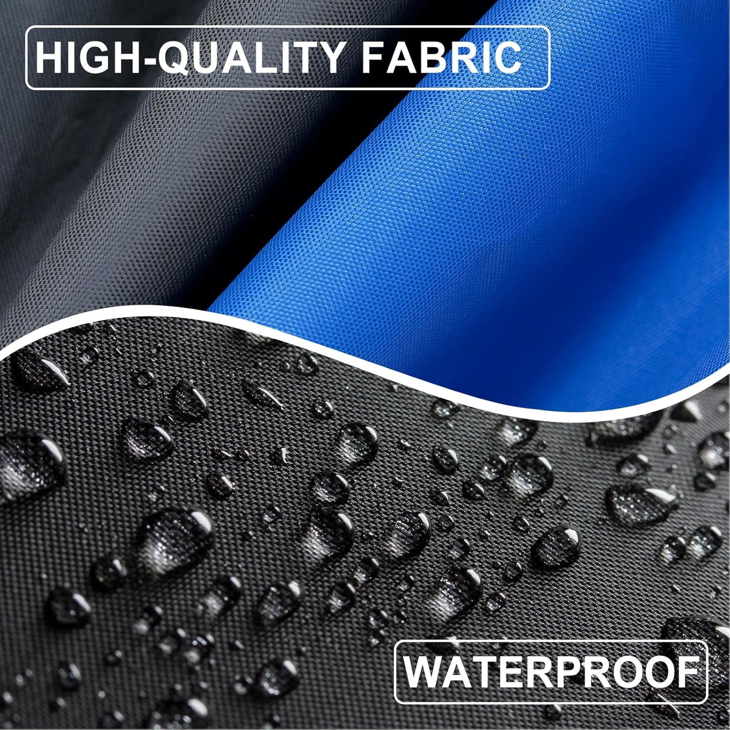 Car Cover Waterproof All Weather for Automobiles, Full Exterior Covers for Sedan & Coupe (186-193 inch) Universal Fit for Ford Mustang, Chevy Camaro, etc. Rain Winter Sun Snow Protection.