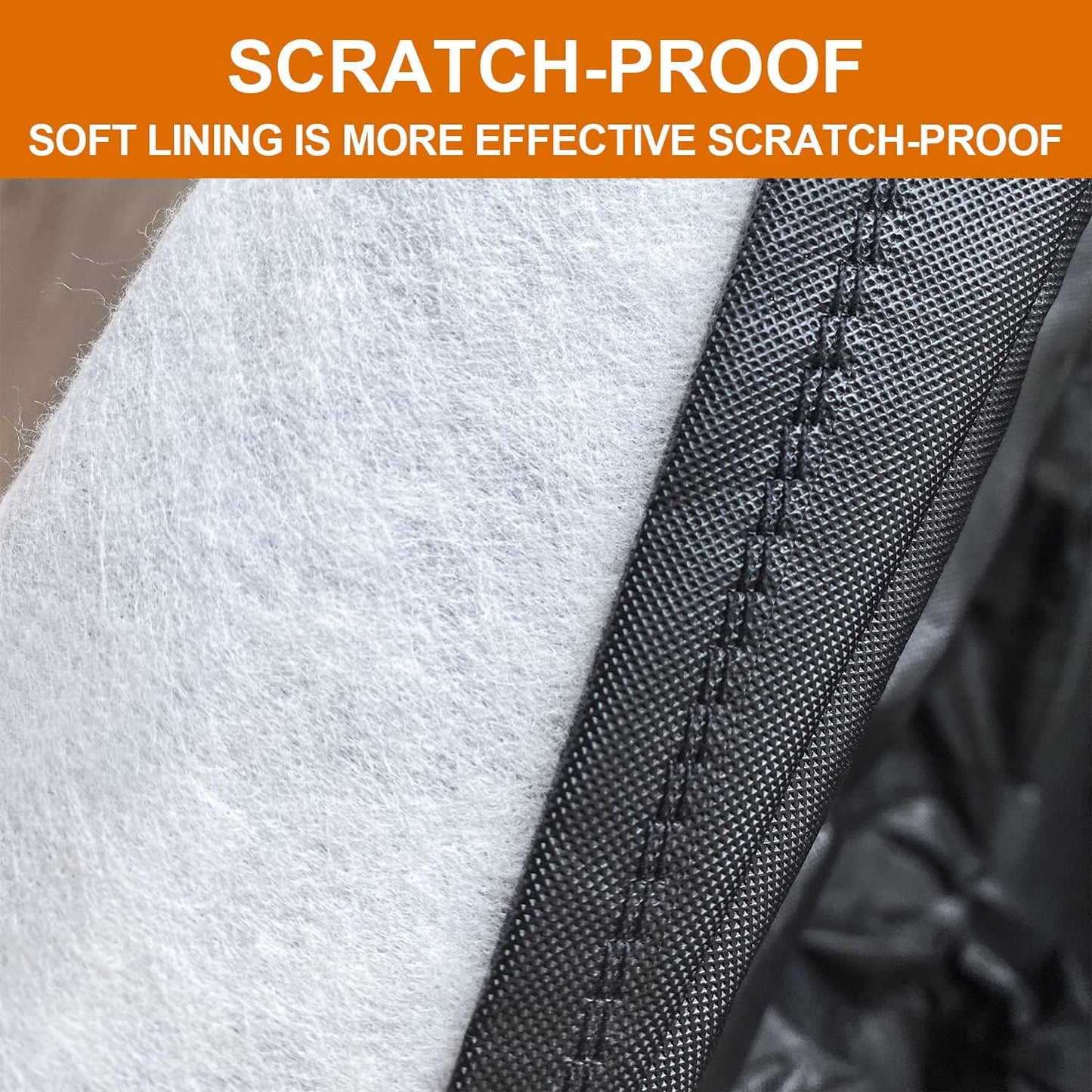 Kayme 7 Layers SUV Car Cover Custom Fit for GMC Yukon XL (2000-2025) Waterproof All Weather for Automobiles, Outdoor Full Cover Sun UV Rain Protection.