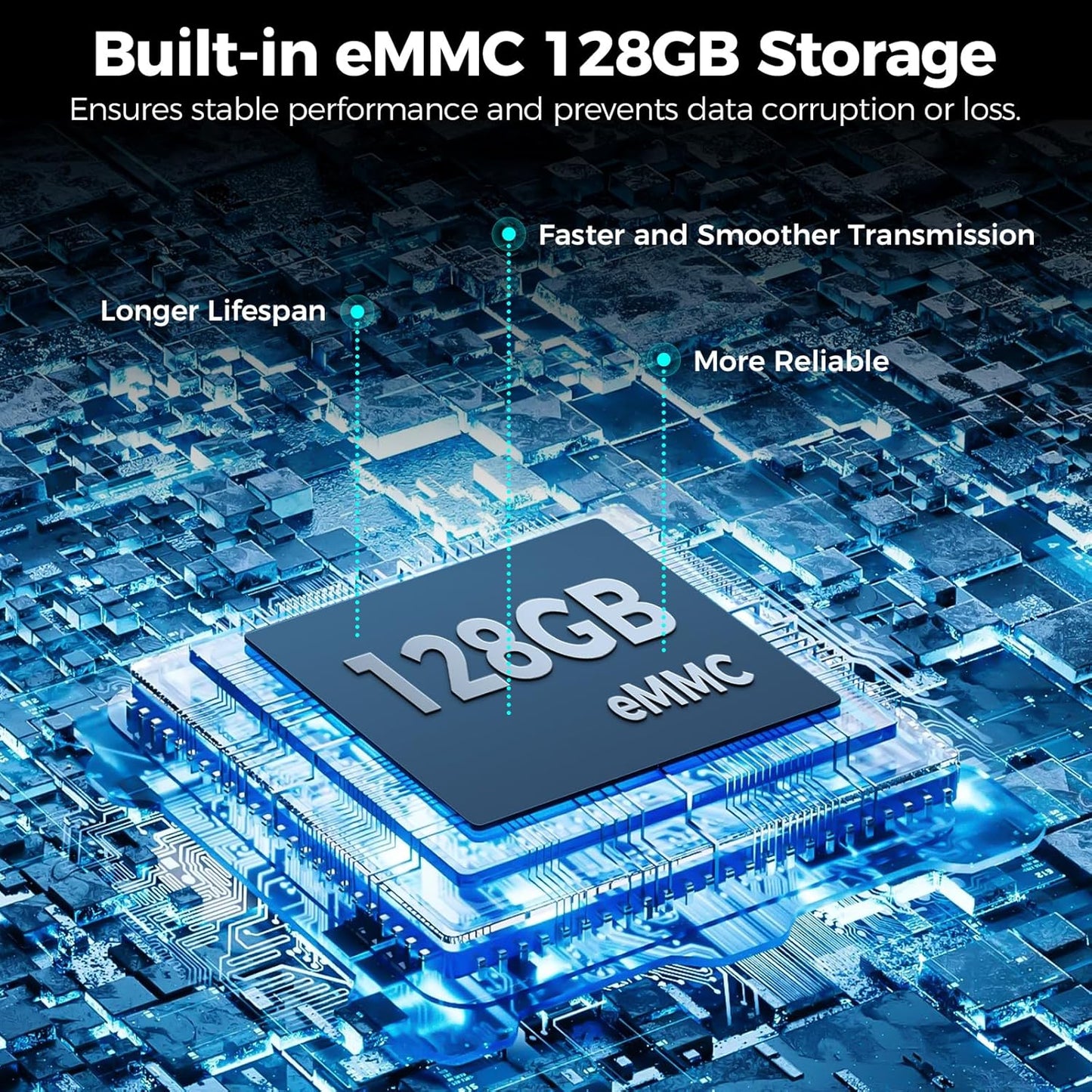 AZDOME 360° 4 Channel Dash Cam, Built-in 128GB eMMC, 2K+1080P*3 Dashcam Front and Rear Inside Left Right, Voice Control, 5G WiFi Dash Camera for Cars with 4 Adjustable Lenses, IR Night Vision, M660