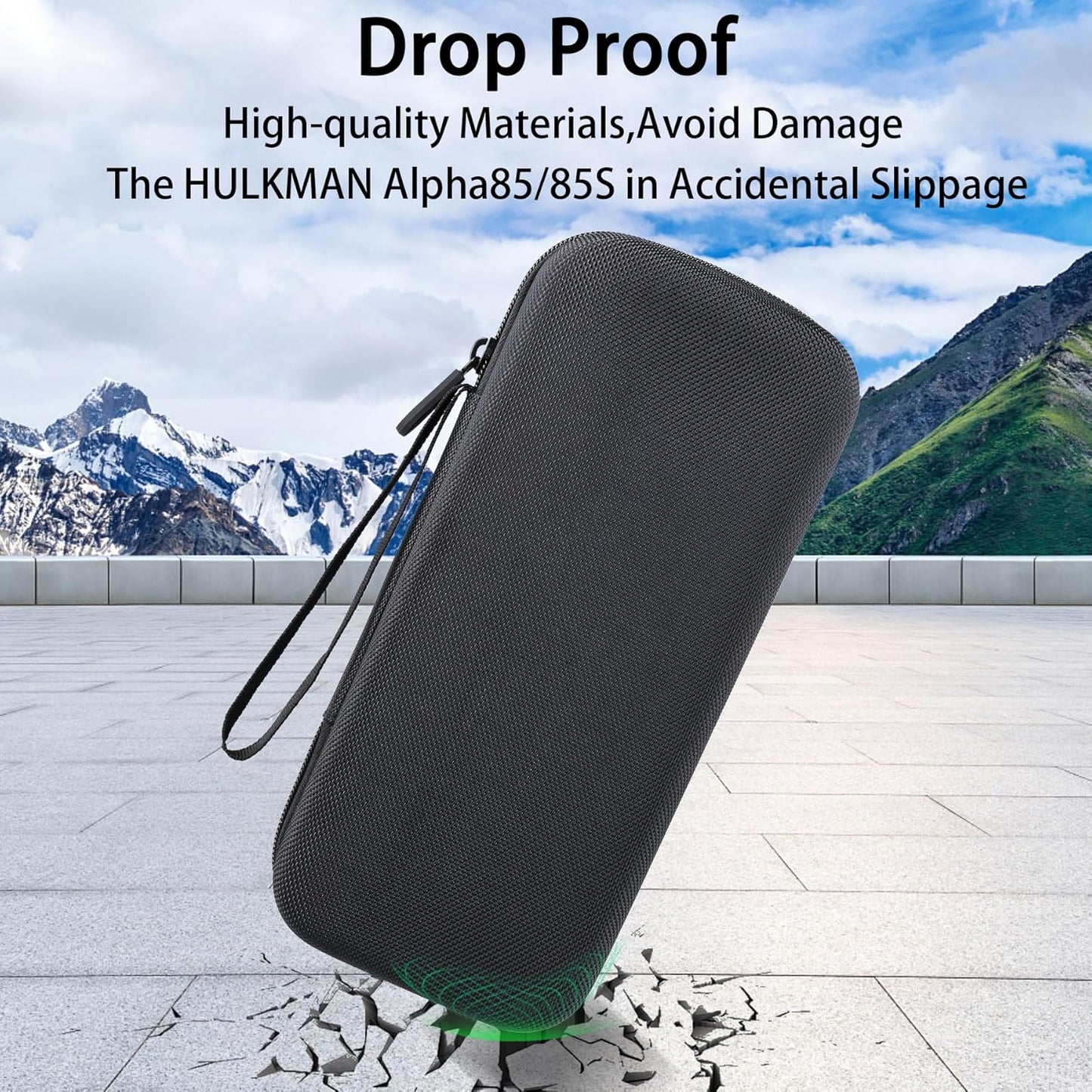 Aenllosi for HULKMAN Alpha85/Alpha85S/Alpha Pro Jump Starter Hard Carrying Case (Case Only)