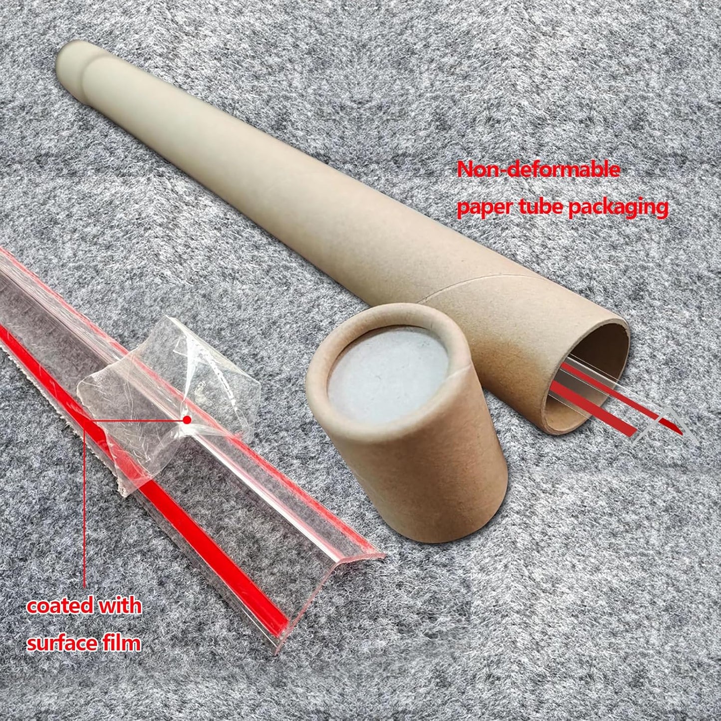 Wall Corner Protector - 4PCS, 31.5"x1.18" - Self Adhesive Clear Corner Protectors for Walls, Cabinet Doors, Edge Protector Trim; Easy to Install Corner Guards for Walls (80cm x 3cm)